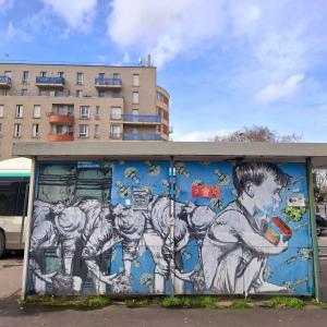 Lieux cachés d'Aubervilliers, entre street-art et métiers d'art