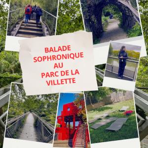 Balade sophronique au parc de la Villette