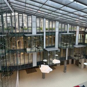 Les toits de l'Humathèque du Campus Condorcet
