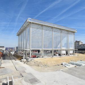 Balade urbaine et visite du chantier de la gare du Bourget- Aéroport