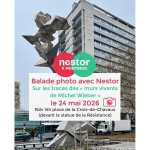 Sur les traces des murs vivants de Michel Wieber et du street art à Montreuil