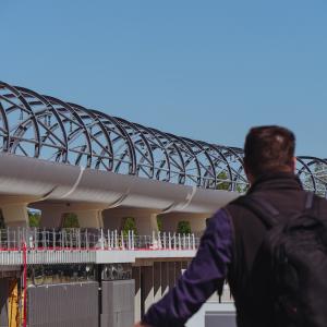 Observation commentée du chantier de la Gare Parc des Expositions à Villepinte