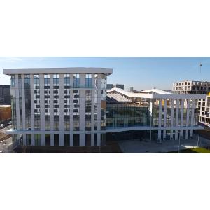 Les toits de l'Humathèque du Campus Condorcet