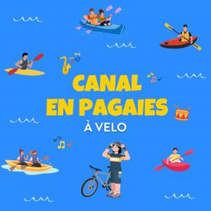 A vélo, le long du canal de l'Ourcq - balade et concerts