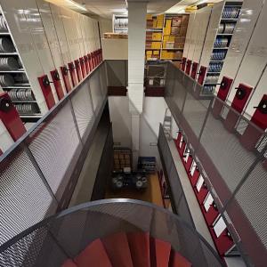 Visite des Archives Gaumont Pathé à Saint-Ouen