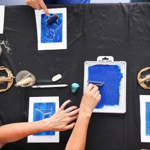 Initiation à la linogravure avec Mina - Printemps de Revel