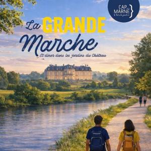 Départ libre - Grande marche au départ de Lagny-sur-Marne et dîner au Château