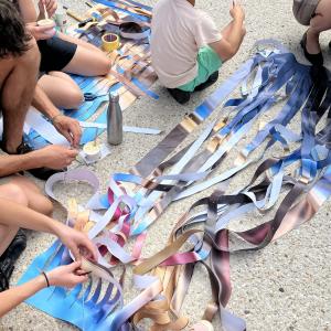 Ateliers créatifs au centre d’art contemporain Les Sheds à Pantin