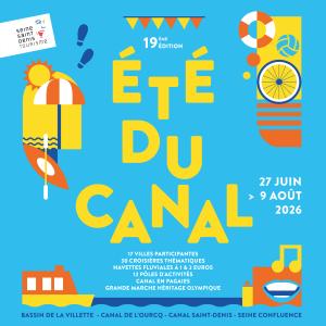 Croisière au départ de Bobigny sur le Canal de l'Ourcq avec la Grosse Plateforme