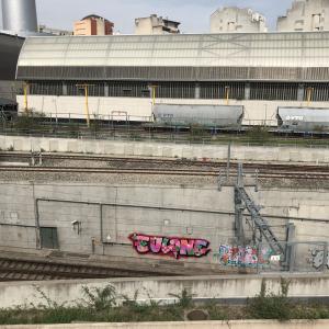 La Marche comme démarche — Le fleuve ferroviaire