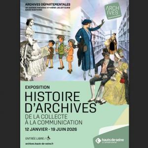 Affiche de l'exposition (c) CD 92