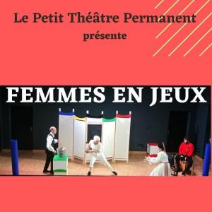 Spectacle "Femmes en Jeux" joué par le Petit Théâtre permanent au Parc départemental de L'Ile-Saint-Denis