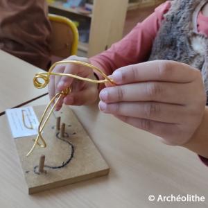 Atelier : Fabrique ta fibule à l'Archéosite de la Haute-Île !