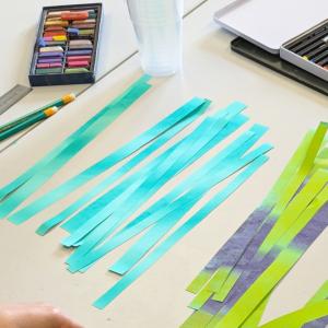 En bateau du Parc de la Villette + atelier Tissage de papier à Bobigny