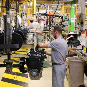 Visite de l'usine Renault de Choisy-le-Roi