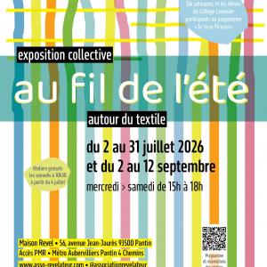 Visites et rencontres autour de l'exposition Au fil de l'été à la Maison Revel