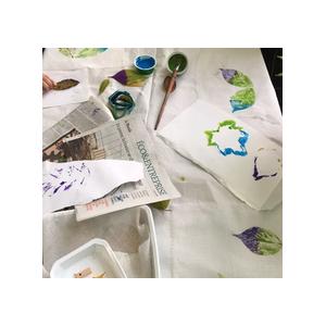 En bateau du Parc de la Villette + atelier flocage sur totebag à Bobigny