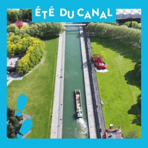 Du Parc de la Villette à Pantin, à pied et en bateau