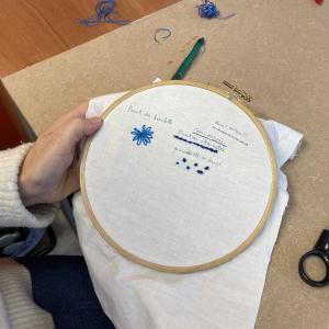 Atelier d’initiation à la broderie avec Les Ressourcées - Saison Multitude