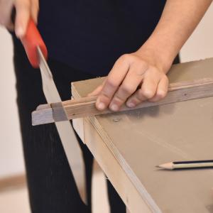 Atelier nichoir en bois avec l'atelier R-ARE à Montreuil