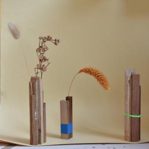 Ateliers soliflore en bois Surcyclé avec l'atelier R-ARE