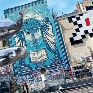 Visite spéciale dédiée à INVADER, l’envahisseur de l’espace dans le Marais