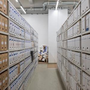 "Le travail aux archives", parcours multisensoriel