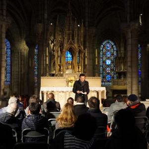 Lecture à la Basilique de Saint-Denis