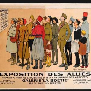 Zoom sur les affiches militaires à Vincennes