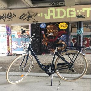 Grande balade street art à vélo à travers Paris, Ivry, Vitry, Choisy