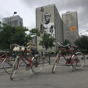 Street art à vélo à travers Paris, Ivry, Vitry, Choisy