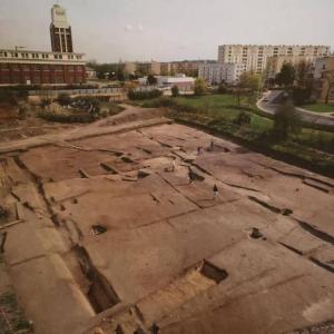 Démonstration de combats de gladiateurs, archéologie expérimentale