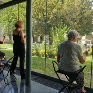 A travers la vitre : visite atelier au musée d'art et d'histoire