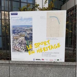 Le sport en Héritage, reconversion urbaine du quartier du Stade de France