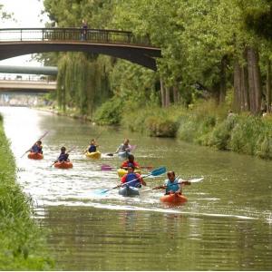 Rando'Kayak sur le canal de l'Ourcq