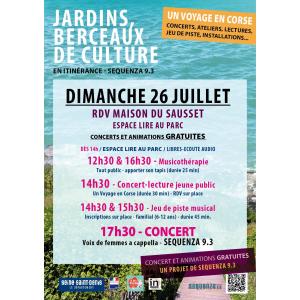 Concert-lecture : Un voyage en Corse, jeune public (5-10 ans)