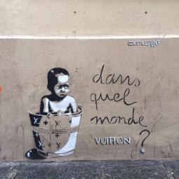 Street art in the Marais