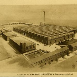 Usine de la Carnine-Lefrancq (1914-25) Editions AP / Archives départementales de la Seine-Saint-Denis
